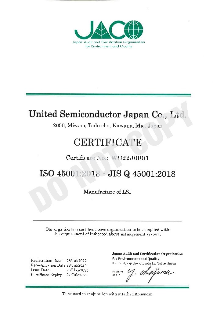 ISO 45001 Occupational Health and Safety Management System
